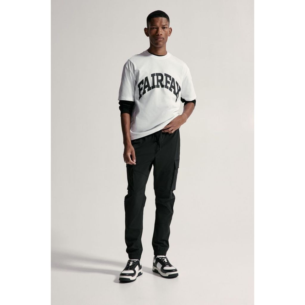 H&M Man Loose Fit Printed T-shirt 1227157_5