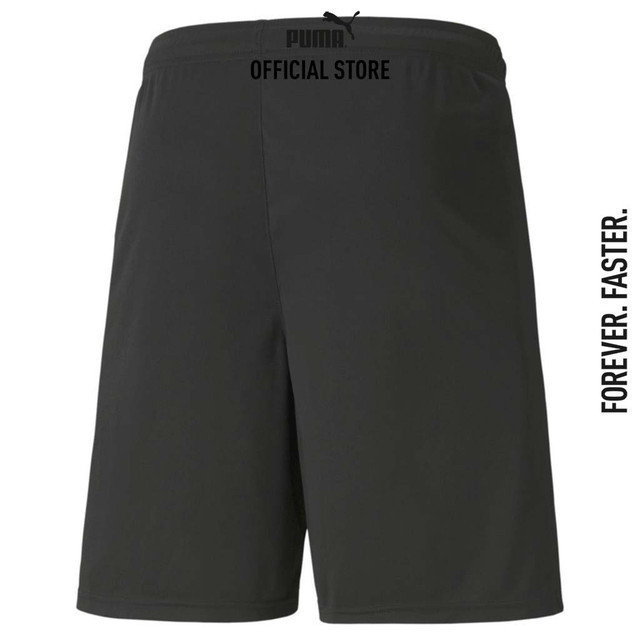 PUMA FOOTBALL - กางเกงขาสั้นฟุตบอลชาย teamLIGA สีดำ - 70492403