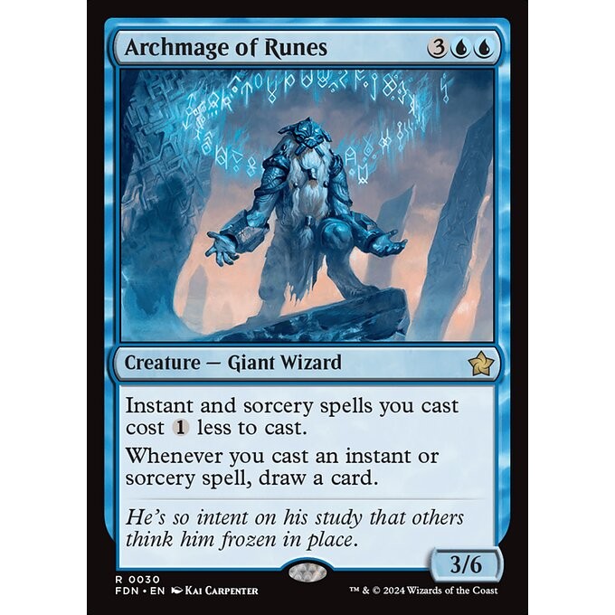 [Foundation] - [FDN] - (R) - [Archmage of Runes] - [2024]
