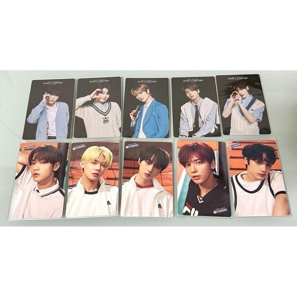 การ์ดรูปภาพ TXT DRAMA Wowowowowowowowofcial PHOTO CARD SHINE X TOGETHER
