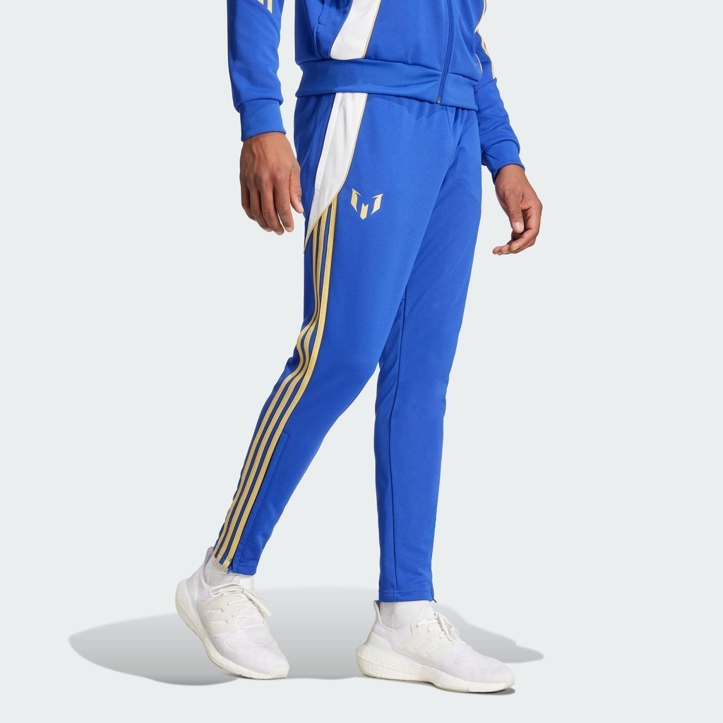 adidas ฟุตบอล กางเกงขายาว Pitch 2 Street Messi ผู้ชาย สีน้ำเงิน IS6469