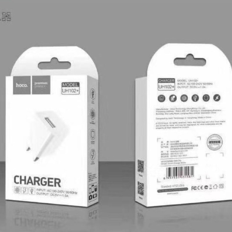 พร้อมส่ง🔥Hoco UH102 หัวชาร์จ 1A ของแท้100%