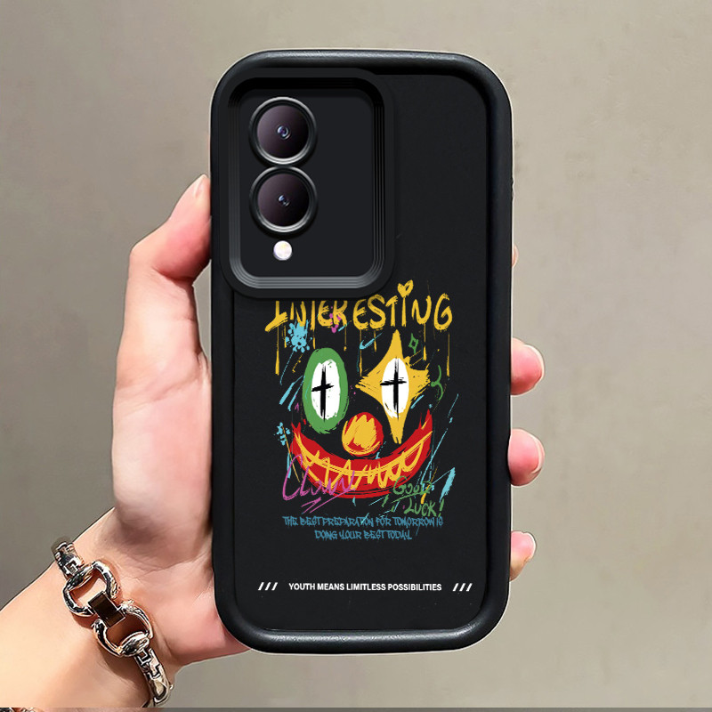 เคสสำหรับ VIVO Y17S Y36i 5G G2 5G Y28 5G เคสซิลิโคนนิ่มกันแดดป้องกันปลอกเคสโทรศัพท์แสนสร้างสรรค์ใหม่