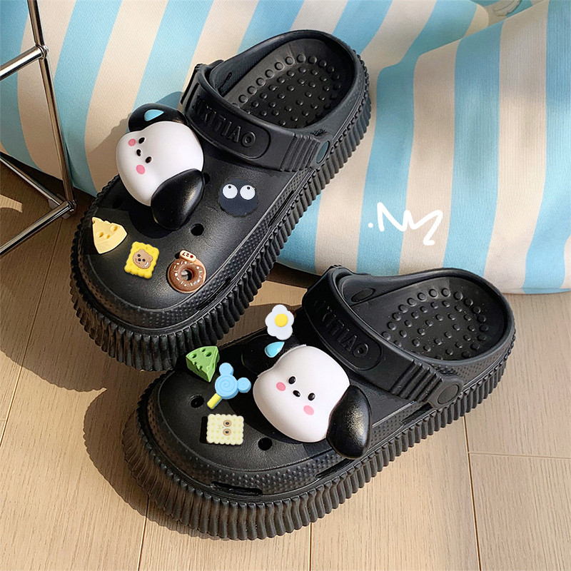 XWshopee สินค้าพร้อมจัดส่ง รองเท้าแตะหัวโตแฟชั่นผู้หญิง แบบใหม่พร้อมตัวการ์ตูนติดสุดน่ารักไปให้กับลูกค้าได้เลือกติดตามชอ
