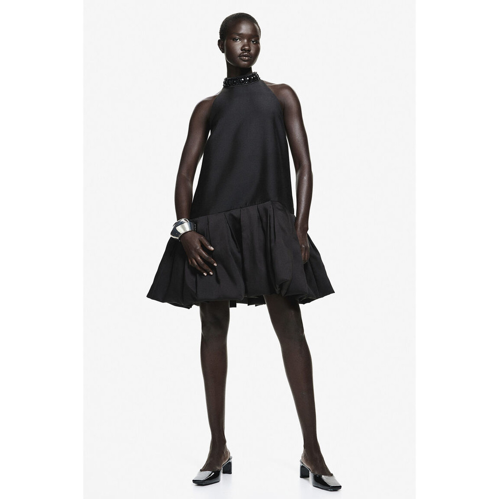 H&M Women Bubble-hem dress 1260044_1