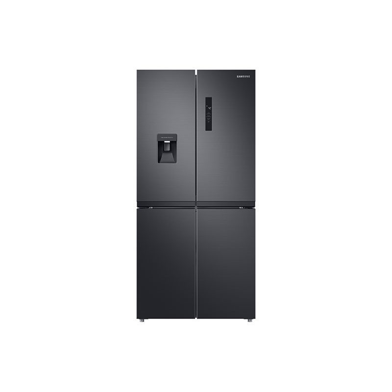 [Pre จัดส่งฟรี] Samsung ตู้เย็น Side by Side Multi Door 488 ลิตร/17.2 คิว RF48A4010B4/ST พร้อมด้วย Twin Cooling Plus™