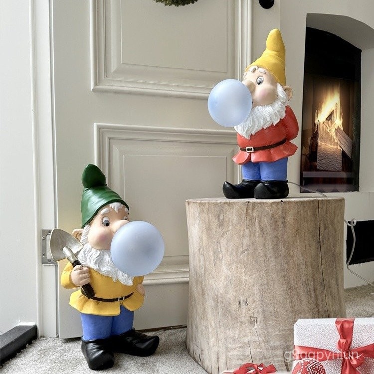 Keijo โคมไฟตั้งโต๊ะซานตาคลอสบรรยากาศการตกแต่งสไตล์นอร์ดิกห้องนั่งเล่นห้องนอนโคมไฟตกแต่งสร้างสรรค์สำห