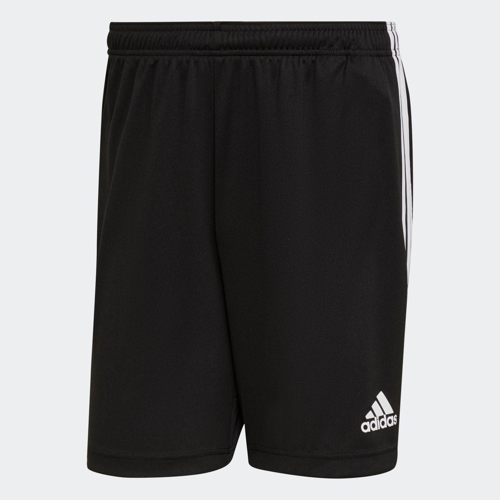 adidas ฟุตบอล & ไลฟ์สไตล์ กางเกงขาสั้น AEROREADY Sereno Cut 3-Stripes ผู้ชาย สีดำ H28919
