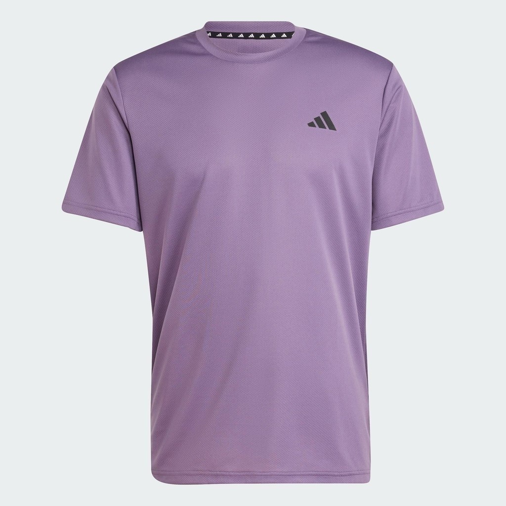 adidas เทรนนิง เสื้อยืดเทรนนิง Train Essentials ผู้ชาย สีม่วง IM4374