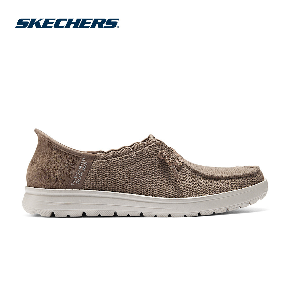 Skechers สเก็ตเชอร์ส รองเท้า ผู้หญิง Slip-Ins Modern Comfort Venice Shoes - 158877-MOC
