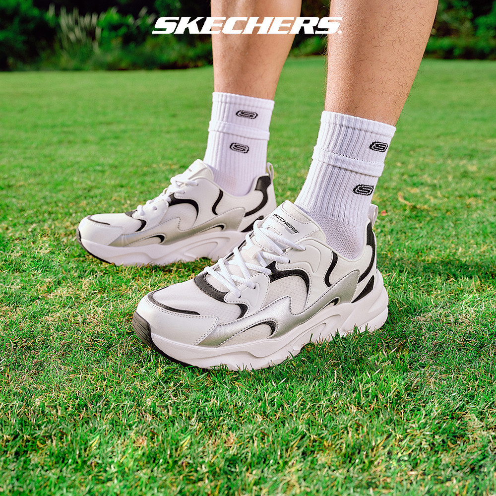 Skechers สเก็ตเชอร์ส รองเท้า ผู้ชาย BOB'S Sport Bobs Bamina 2 Shoes - 118321-WBKS