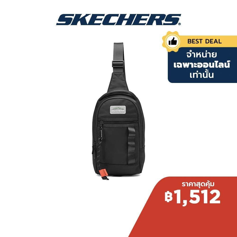 Skechers สเก็ตเชอร์ส กระเป๋าสะพายไหล่ ยูนิเซ็กส์ Hiking Collection Shoulder Bag - L423U042