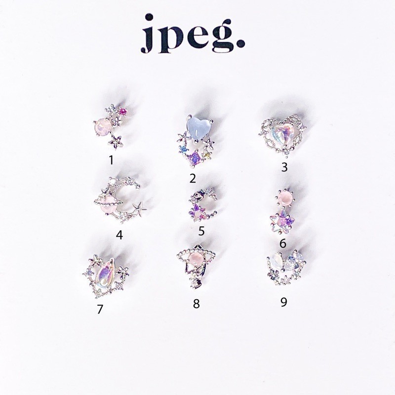 JPEG - Silver - Autumn Piercing (Stainless Steel) จิวหู