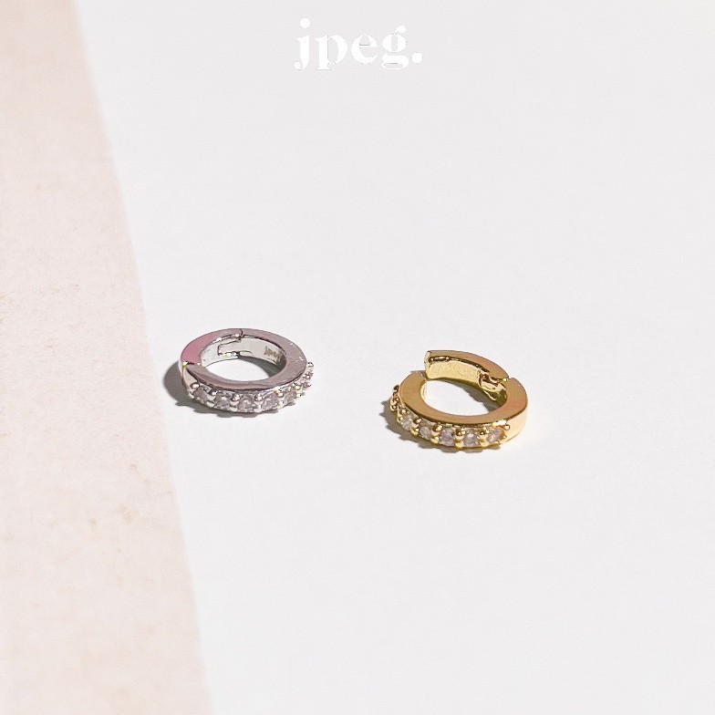 JPEG - White - Diamond Clip คลิปใส่ชาร์ม