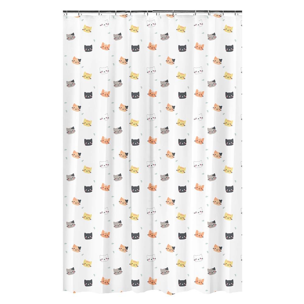 MOYA ม่านห้องน้ำ POLYESTER MCDC00049 180X180 ซม. จัดส่งโดย HomePro ผ้าม่านห้องน้ำ ม่านกั้นอาบน้ำ