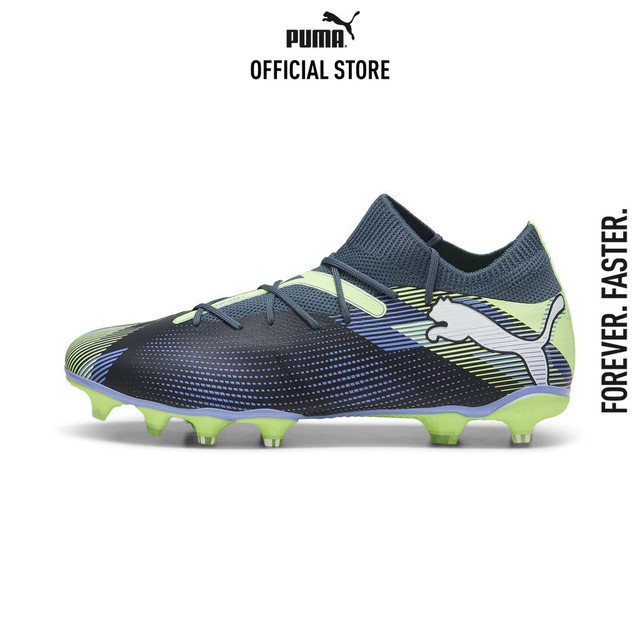 PUMA FOOTBALL - รองเท้าฟุตบอล FUTURE 7 Match FG/AG สีเทา 10793103