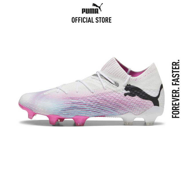 PUMA FOOTBALL - รองเท้าฟุตบอล FUTURE 7 ULTIMATE FG/AG สีขาว 10759901