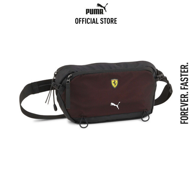 PUMA AUTO - กระเป๋าคาดเอว Scuderia Ferrari Race สีดำ 09066302