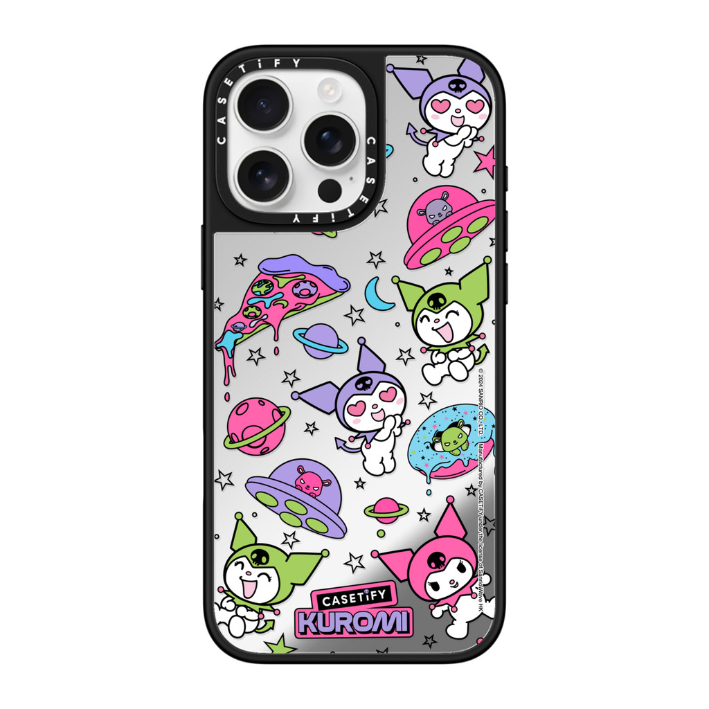 [พร้อมส่ง] CASETiFY | Kuromi Astro-Donut Sticker Case