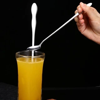 momomart ช้อนคนด้ามยาว สแตนเลส มีให้เลือก ยาว 20/26cm stirring spoon