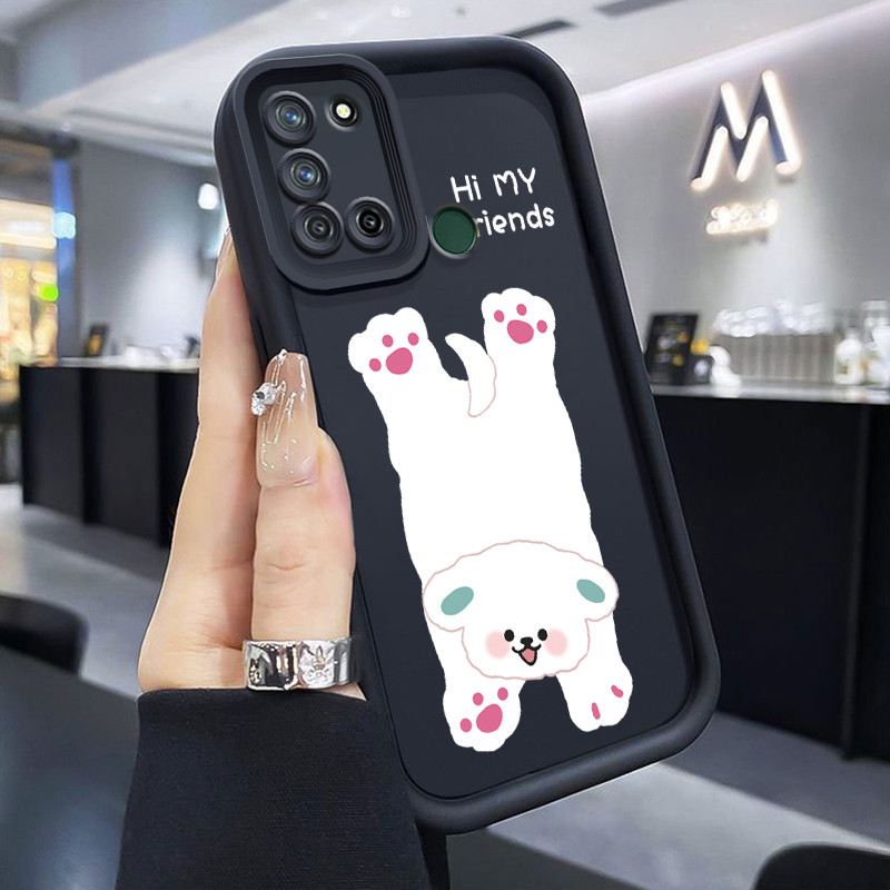 เคสสำหรับ Realme 7i Realme C17 เคสโทรศัพท์วัว