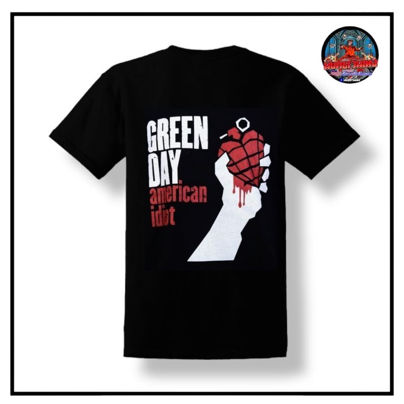 เสื้อวง Green day มือ1ลิขสิทธิ์แท้ tee.