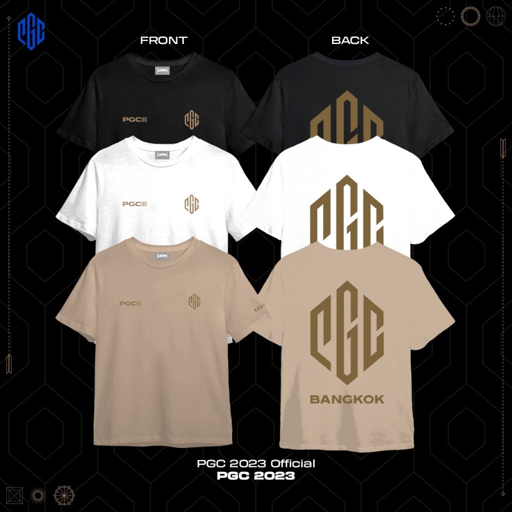 CuteBoy Shop - PGC 2023 Official T-Shirt tee..