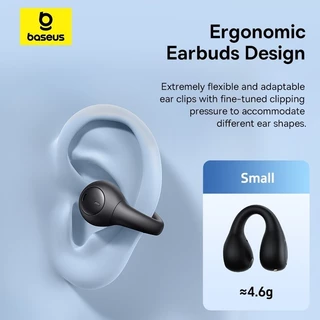 Baseus หูฟังบลูทูธไร้สายแบบเกี่ยวหู Open-Ear TWS Earbuds รุ่น AS01, BC1, Bass 15 Clip