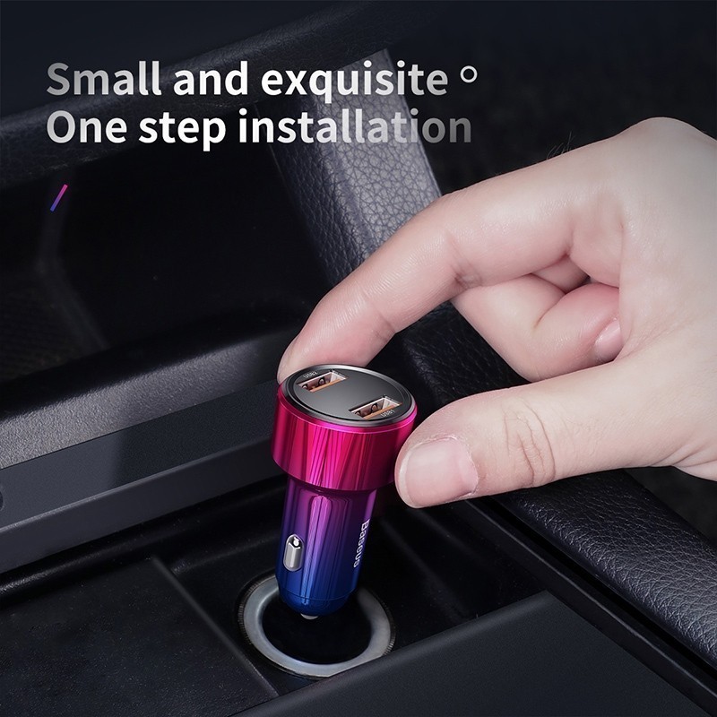 Baseus อะแดปเตอร์ชาร์จในรถ 45W รุ่น Magic Series Car Charger - รูปที่ 4