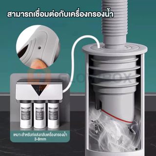ส่งจากไทย ซิลิโคนกันกลิ่นท่อระบายน้ำ รุ่นใหม่! กันแมลง 100% ซีลปิดสนิท สำหรับเครื่องซักผ้า และซิงค์ล้างจาน (S/M/L/XL)