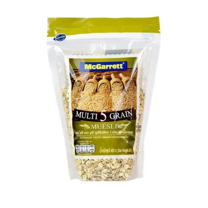 Mcgarrett Multi5 Grain Muesli 400G ธัญพืช 5 ชนิด