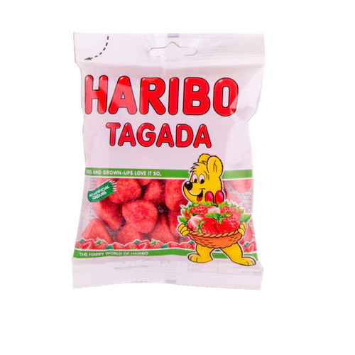 Haribo Jelly Strawberry 200G เยลลี่ หรือกัมมี่แบร์ ตราฮาริโบ้ เจลลี่ ขนม ขนมขบเคี้ยว ขนมหวาน
