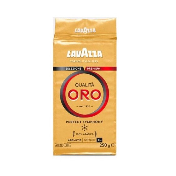 Lavazza Qualita Oro Coffee 250G ลาวาซซ่า กาแฟ กาแฟนำเข้าจากอิตาลี