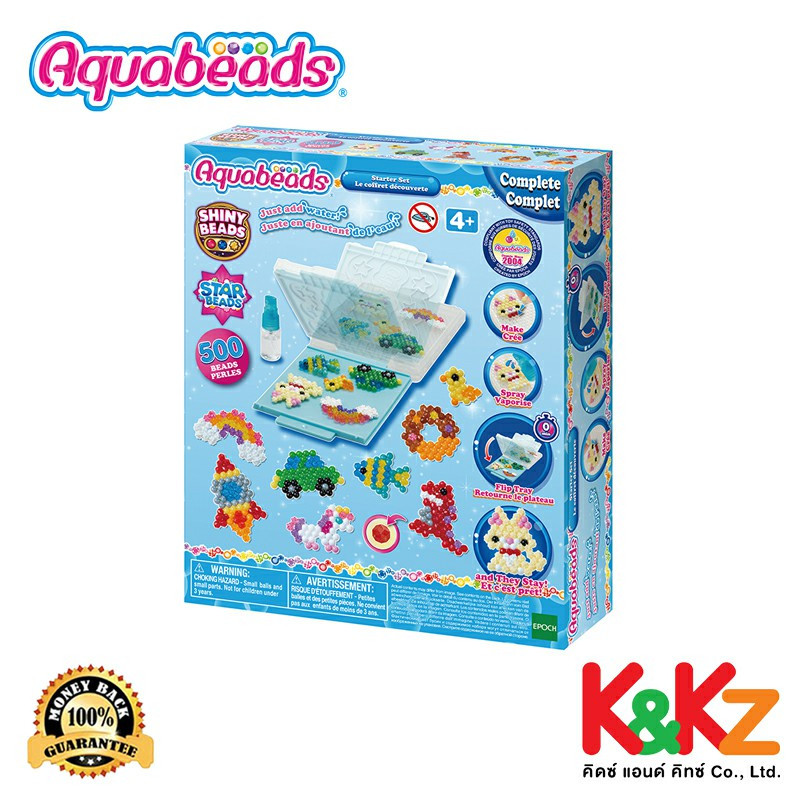 Aquabeads ลูกปัดสเปรย์น้ำ อควาบีท สตาร์ทเตอร์ เซต / Aquabeads Starter Set (ES Series)