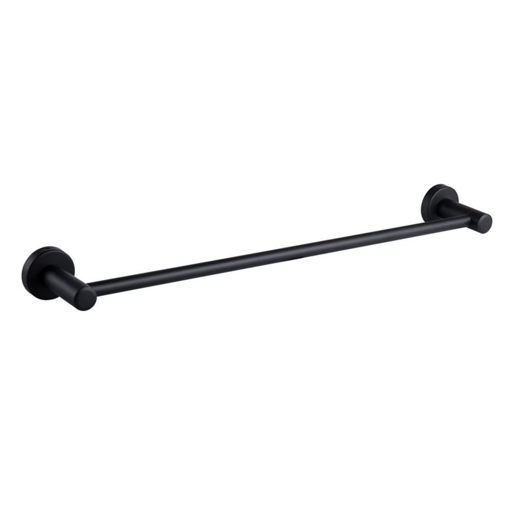 RASLAND ราวแขวนผ้า RASLAND RA BKK-60 60 ซม. สีดำ อุปกรณ์ห้องน้ำ อุปกรณ์แขวนในห้องน้ำ TOWEL BAR RASLA