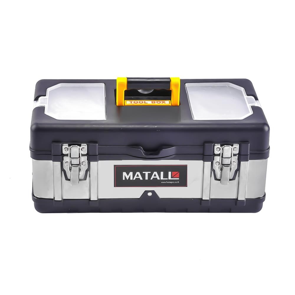 MATALL กล่องเครื่องมือ MATALL PRO 5019B 19 นิ้ว สีดำ/เงิน กล่องเครื่องมือ กล่องเครื่องมือช่าง TOOL S