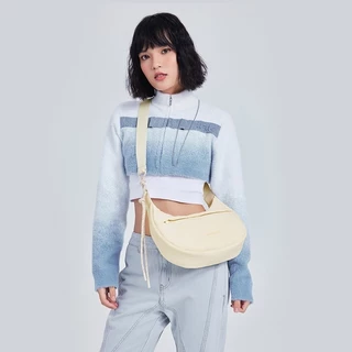 BAGSMARTกระเป๋าสะพายข้างผู้หญิงแฟชั่น Casual Dumpling Sling Bag Commuter Sport Messenger Bag