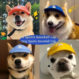 【Hipidog】หมวกสุนัขสัตว์เลี้ยงลูกสุนัขหมวกเบสบอลแมวครีมกันแดดหมวก