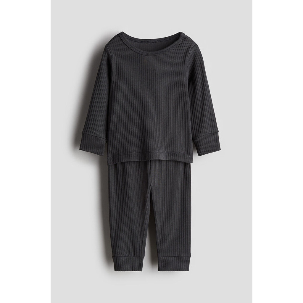 H&M(เอชแอนด์เอ็ม) ชุดคอตตอนริบด์ เด็กอ่อน 867135_16