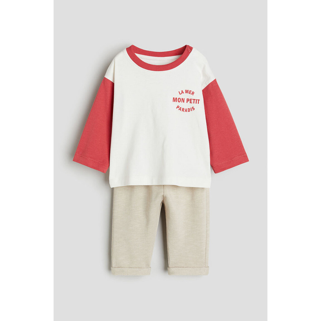 H&M Boy 2-piece cotton set 1226467_1