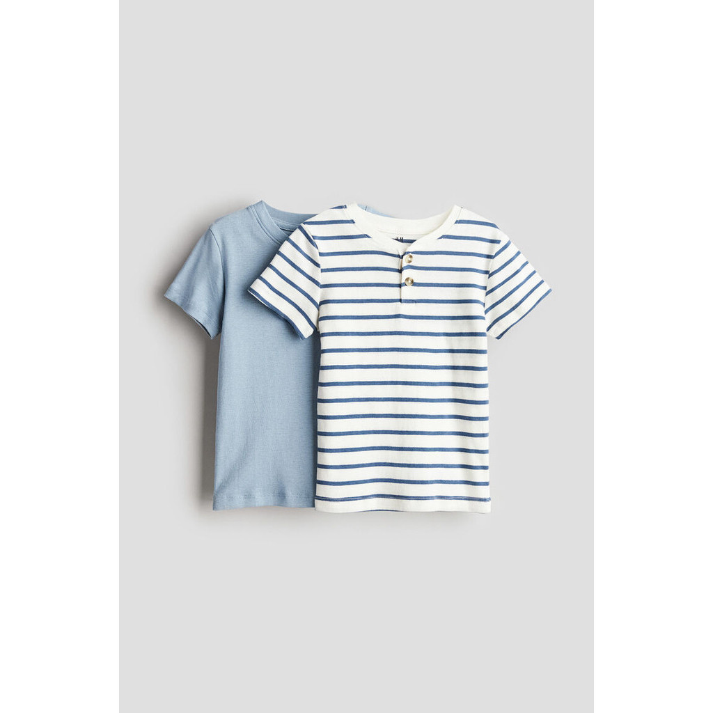 H&M Boy 2-pack Henley T-shirts 1220252_1