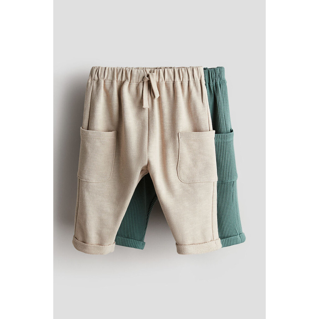 H&M  Boy 2-pack cotton joggers 1077849_3