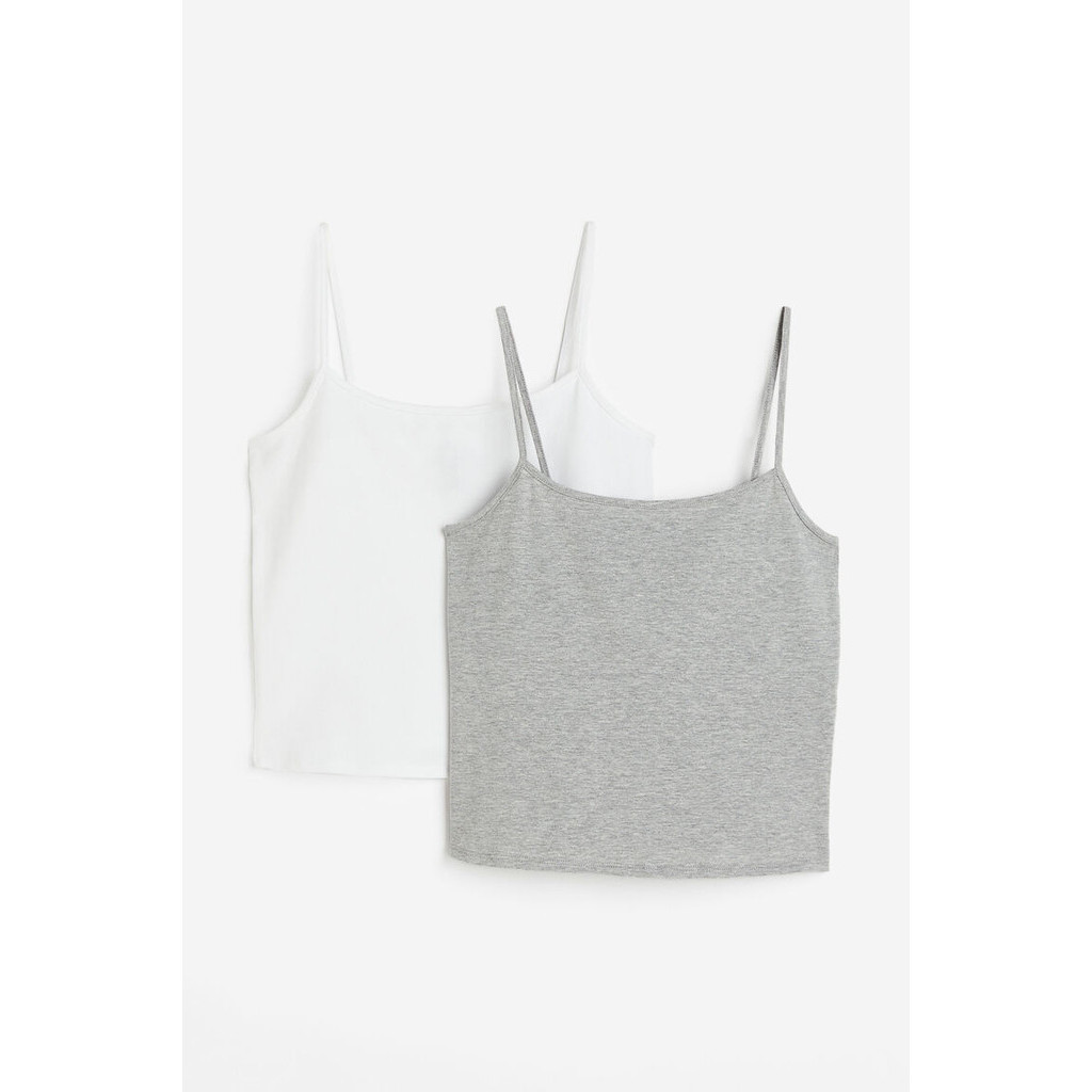 H&M Woman 2-pack strappy tops 1176889_1