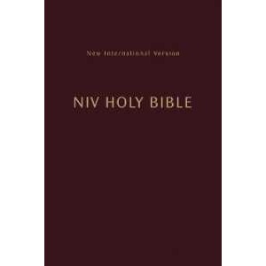 NIV, Holy Bible, Compact, Paperback, Burgundy, Comfort Print [Paperback]