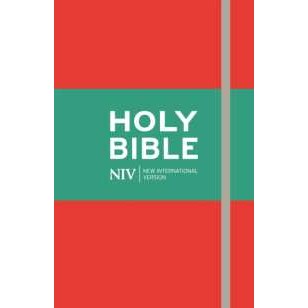 หนังสือภาษาอังกฤษ (English Book) NIV Thinline Red Bible [Hardcover]