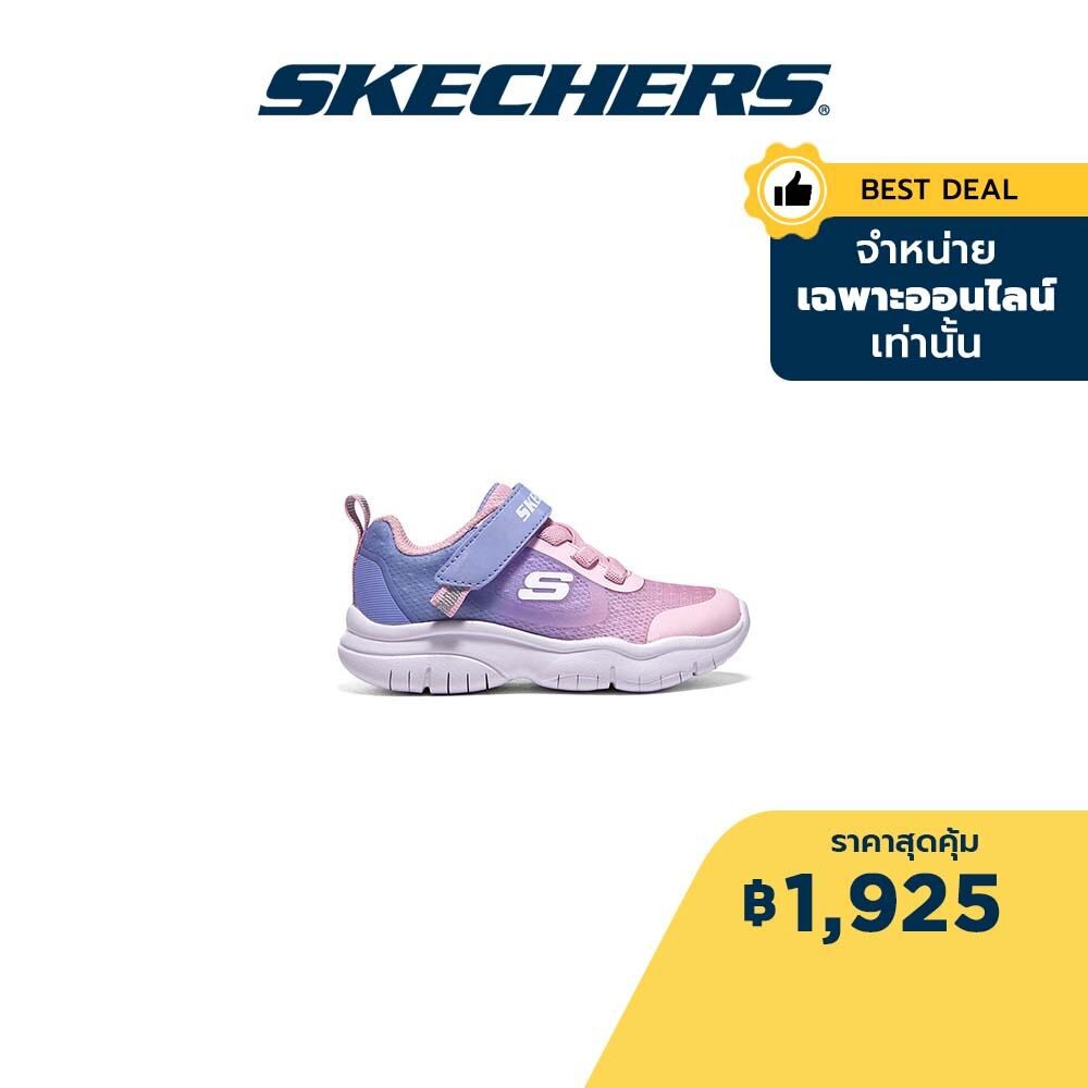 Skechers สเก็ตเชอร์ส รองเท้า เด็กเล็กผู้หญิง Flex Blast Shoes - 319021N-PKLV