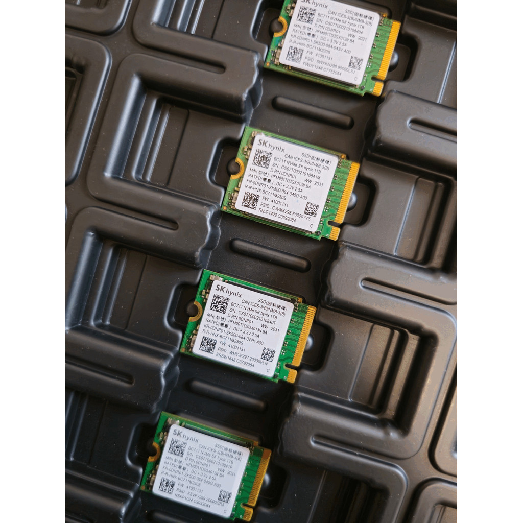 Sk Hynix BC711 256/512GB M.2 2230 NVMe อะไหล่เปลี่ยนภายใน SSD, HFM512GD3GX013N-99%new