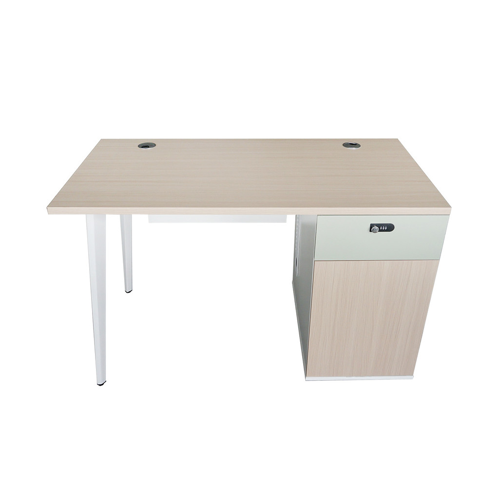 โต๊ะทำงาน VEGUS KASSA รุ่น LY-B0112 ขนาด 120 x 60 x 75 ซม. สีธรรมชาติ ราคา ถูกที่สุด ดีลบีเคเค แกลเลอรีภาพที่ 2