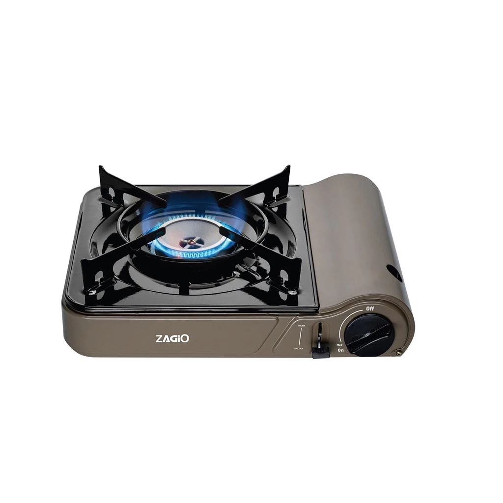 ZAGIO เตาแก๊สปิกนิก รุ่น ZG-1557 สีน้ำตาล