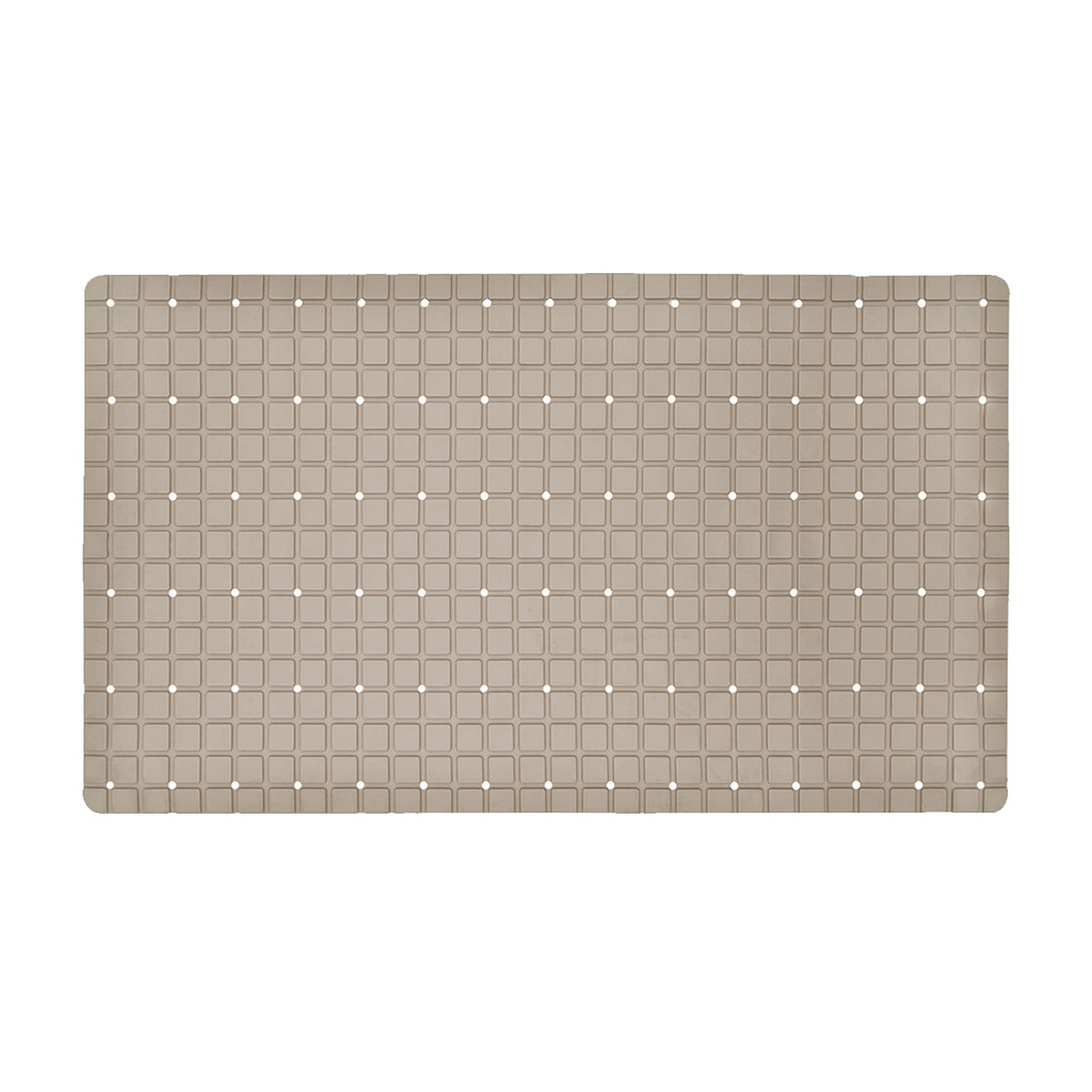 พรมกันลื่นห้องน้ำ PVC KASSA รุ่น KS-J-7140C-BG ขนาด 71 x 40 ซม. สีเบจ